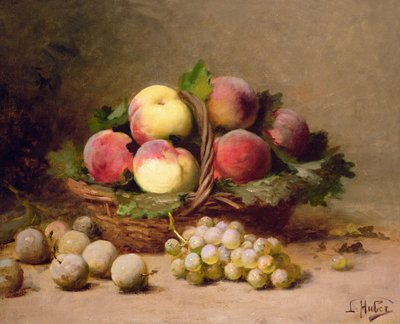 Gyümölcscsendélet alkotó: Leon Charles Huber
