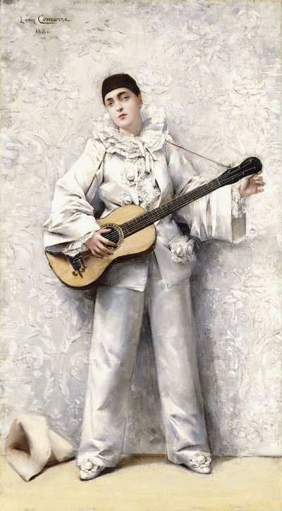 Pierrot, 1886 alkotó: Leon Francois Comerre