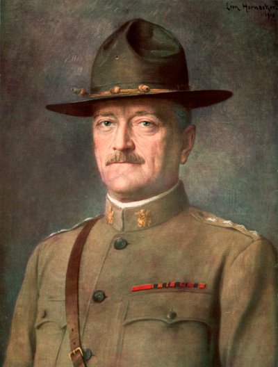 John Joseph „Black Jack” Pershing amerikai tábornok, 1926. alkotó: Leon Hornecker