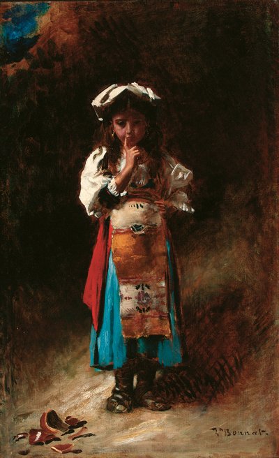 A törött kancsó (olaj, vászon) alkotó: Leon Joseph Florentin Bonnat