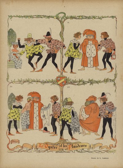 Illusztráció Le Rire alkotó: Leon Lebegue