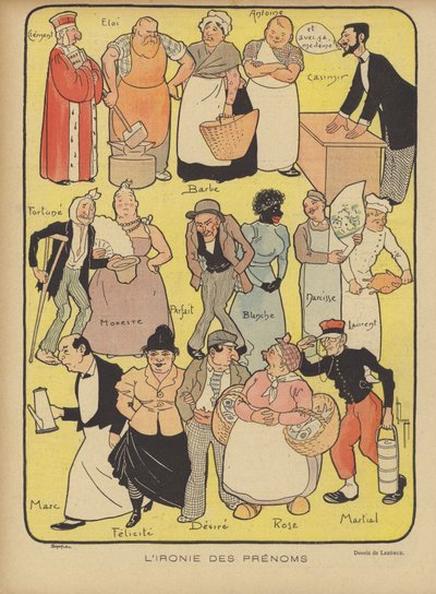 Illusztráció Le Rire alkotó: Leon Lebegue