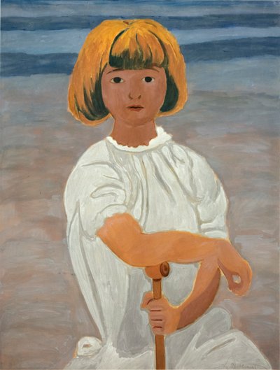 Lány a tengerparton alkotó: Leon Spilliaert