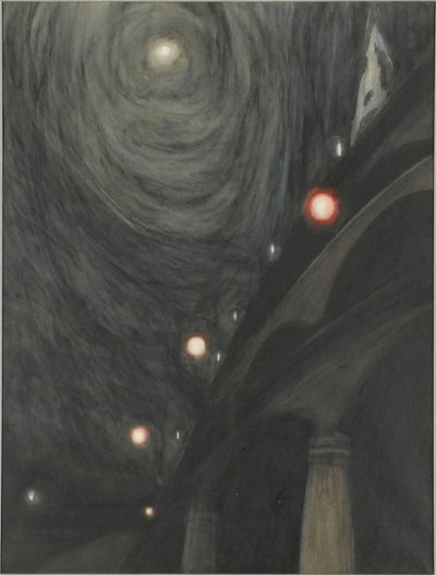 Holdfény és fény, c. 1909. alkotó: Leon Spilliaert