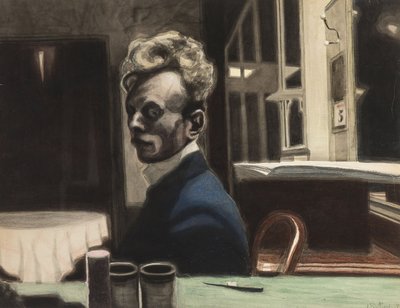 Önarckép alkotó: Leon Spilliaert