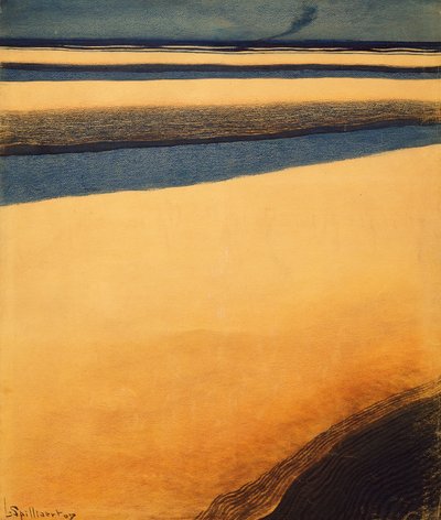 The Liner, Steamboat (olaj, vászon) alkotó: Leon Spilliaert