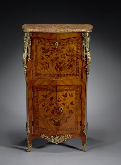 Fall-front titkár, 1765-1775 körül alkotó: Leonard Boudin
