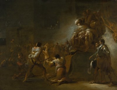 Salamon ítélete, 1640-es évek. alkotó: Leonard Bramer