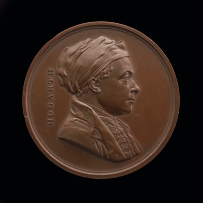 William Hogarth, 1697-1764, festő [előlap], 1848. alkotó: Leonard Charles Wyon