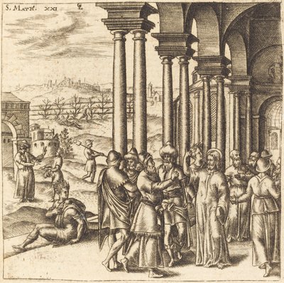 Krisztus a templomban alkotó: Leonard Gaultier
