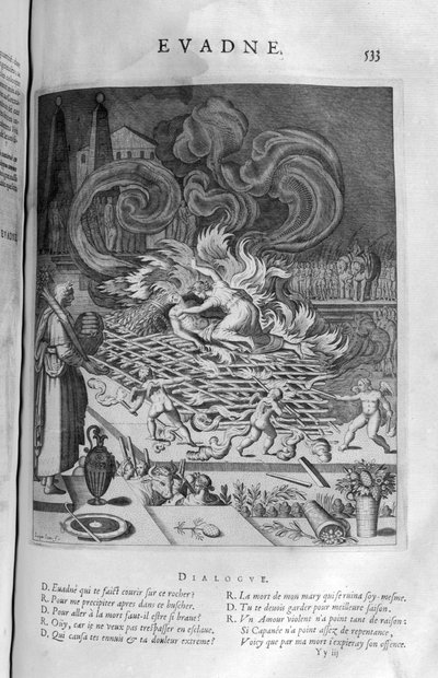 Evadne, 1615 alkotó: Leonard Gaultier