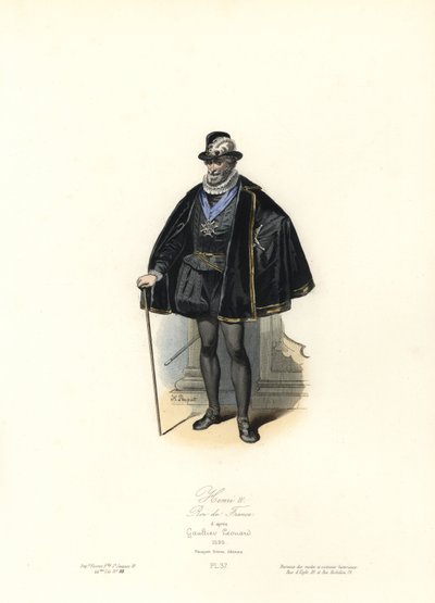 Henrik francia király alkotó: Leonard Gaultier