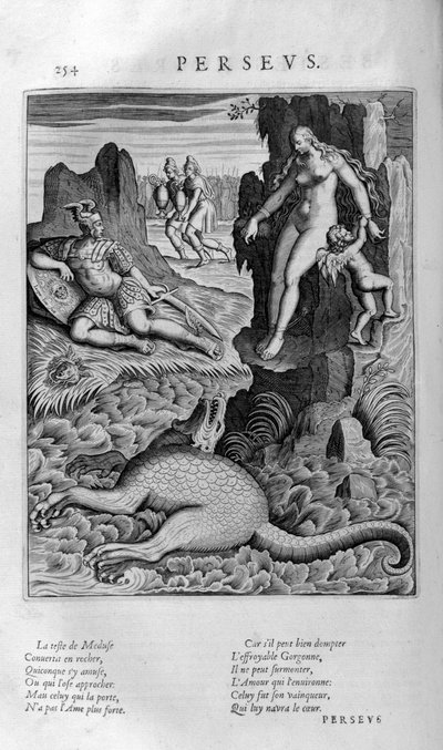 Perszeusz megmenti Andromédát, 1615 alkotó: Leonard Gaultier