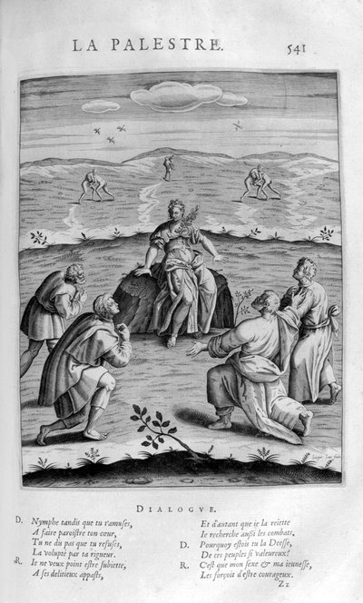 Palesztra, 1615 alkotó: Leonard Gaultier