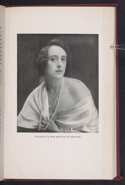 "Orlando hazatér Angliába" az Orlandóból: A Biography by Virginia Woolf alkotó: Leonard George aka Lenare Green