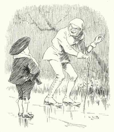 Egy ködös, párás reggel, amikor felhős volt az idő (metszet) alkotó: Leonard Leslie Brooke