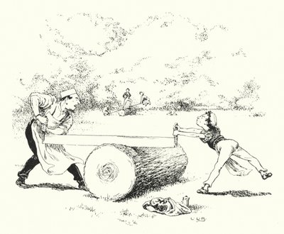Lásd, láttad, Margery Daw (metszet) alkotó: Leonard Leslie Brooke