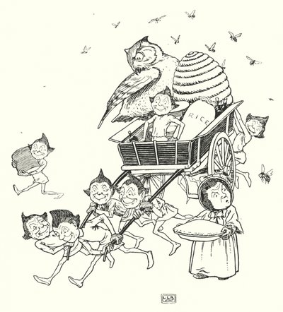 The Jumblies (litográfia) alkotó: Leonard Leslie Brooke