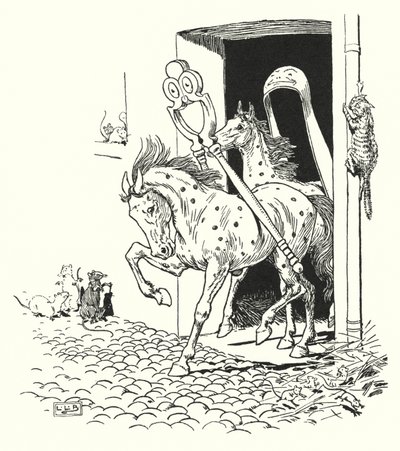 A diótörők és a cukorfogó (litho) alkotó: Leonard Leslie Brooke