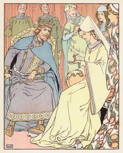 Tom Thumb (színes litográfia) alkotó: Leonard Leslie Brooke