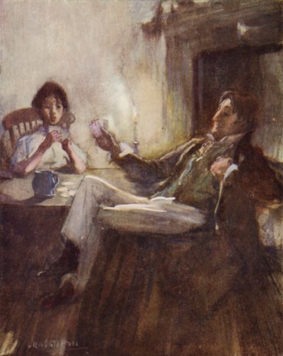 Dick Swiveller und die Markgräfin von Leonard Raven Hill