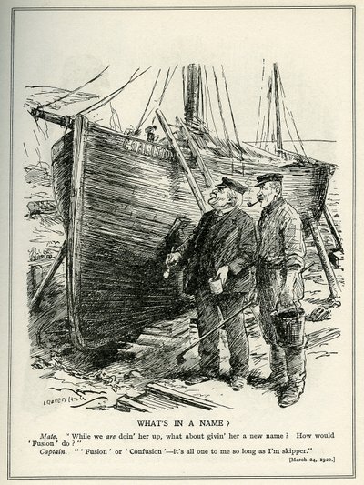 Lloyd George und das Schiff 