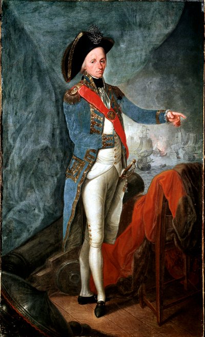 Horatio Nelson portréja alkotó: Leonardo Guzzardi