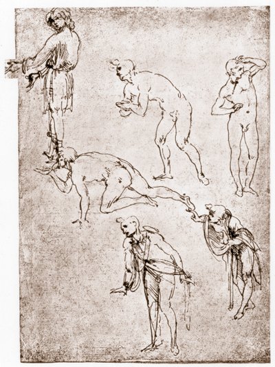 Pásztorok imádása, c1478-1480. alkotó: Leonardo da Vinci
