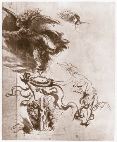 Fortuna allegóriája, c1483 alkotó: Leonardo da Vinci