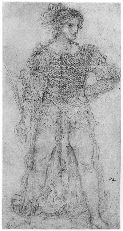 Jelmeztanulmány, 1954 alkotó: Leonardo da Vinci