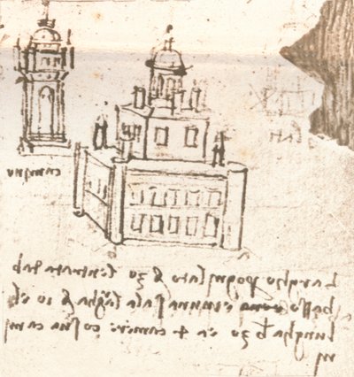 Kastélyok és villák projektjei, c1472-c1519 1883 alkotó: Leonardo da Vinci