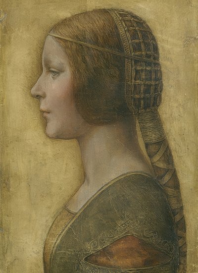 A gyönyörű hercegnő. 1496 alkotó: Leonardo da Vinci