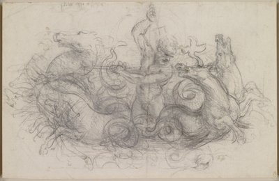 Leonardo da Vinci - Neptunusz, 1504-5 körül alkotó: Leonardo da Vinci
