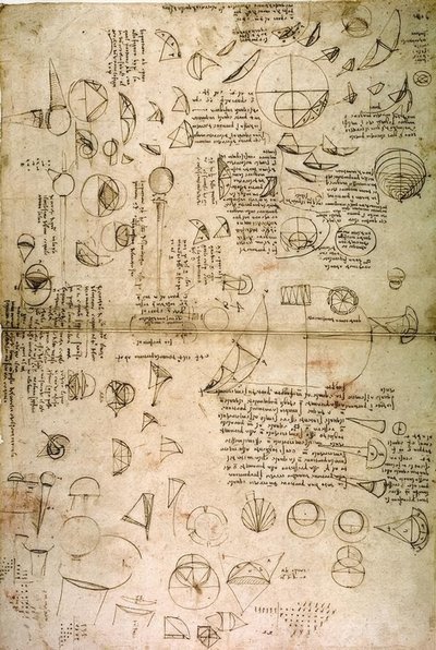 A kör négyzetre emelése alkotó: Leonardo da Vinci