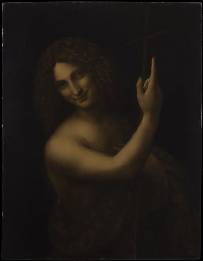 Keresztelő Szent János, 1513-1516. alkotó: Leonardo da Vinci