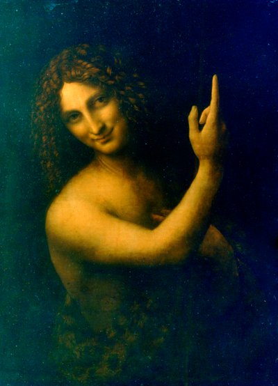 Keresztelő Szent János, 1513-1516 alkotó: Leonardo da Vinci