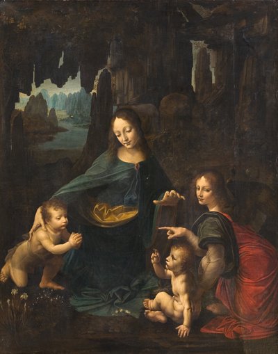 A sziklák szűze alkotó: Leonardo da Vinci