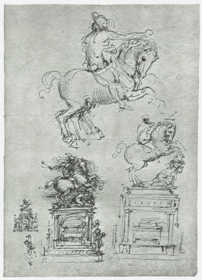 Trivulzio emlékmű, c1511 alkotó: Leonardo da Vinci