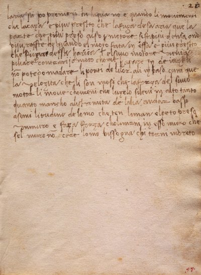 Aláírás nélküli kivonat a Codex Trivulzianusból alkotó: Leonardo da Vinci