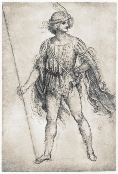 Fiatalok álarcos jelmezben, 1506-1507 alkotó: Leonardo da Vinci