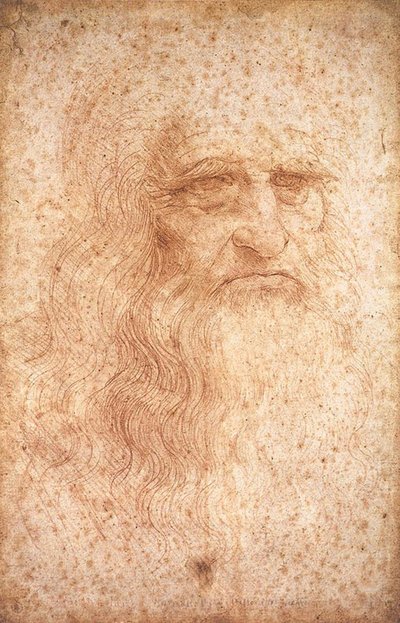 feltételezett önarckép alkotó: Leonardo da Vinci