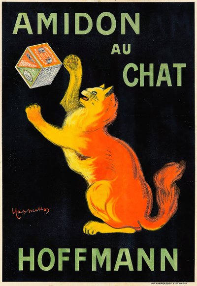 Macskakeményítő. alkotó: Leonetto Cappiello