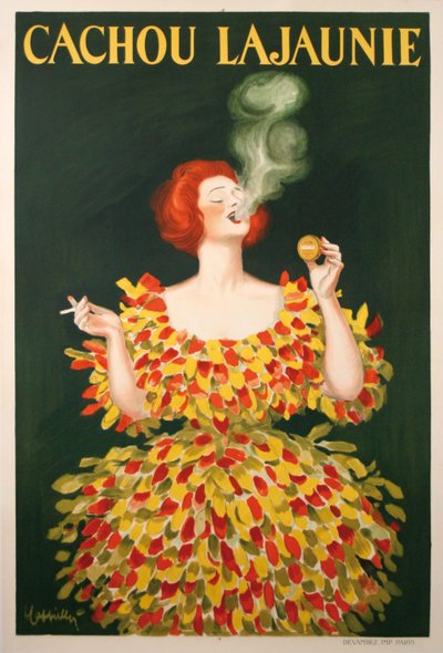 Cachou Lajaunie, 1922 alkotó: Leonetto Cappiello