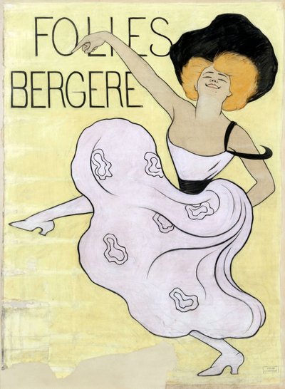 Folies Bergères, 1900 alkotó: Leonetto Cappiello