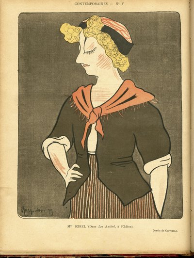 Leonetto Cappiello dit Cappiello (1875-1942) illusztrációja a Le Rire-ben alkotó: Leonetto Cappiello