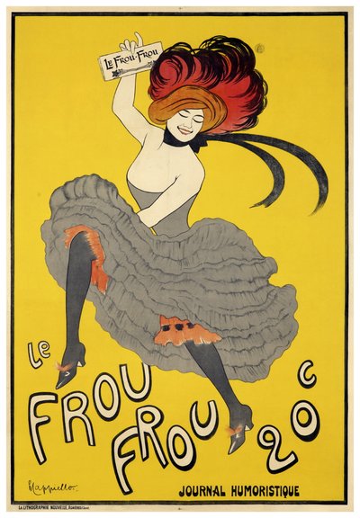 Le Frou-Frou (1899) első száma alkotó: Leonetto Cappiello