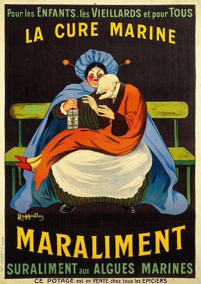 Maraliment, c. 1920. alkotó: Leonetto Cappiello