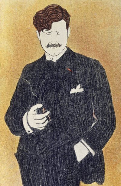 Georges Feydeau portréja (Párizs alkotó: Leonetto Cappiello