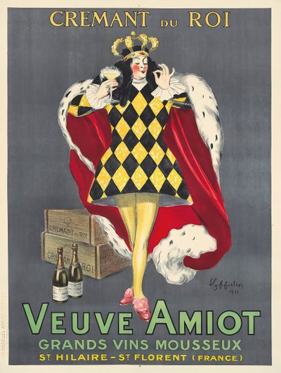 Özvegy Amiot Cremant, 1922. alkotó: Leonetto Cappiello