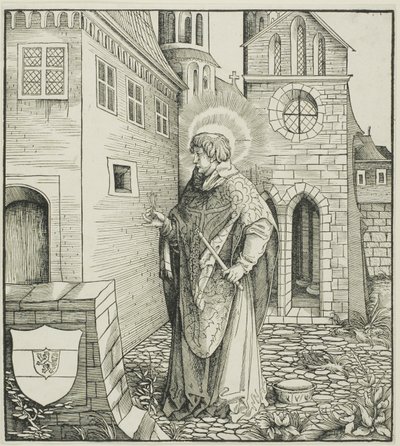Szent Ferreolus, a Habsburg-házhoz kötődő szentek közül alkotó: Leonhard Beck